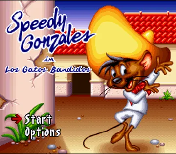 Speedy Gonzales - Los Gatos Bandidos (USA) screen shot title